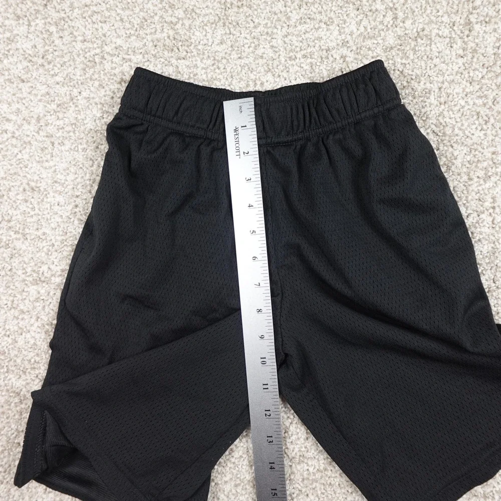 C9 by Champion Boys Black Mesh Athletic Shorts Size M 8-10 Elastic Waist Sport